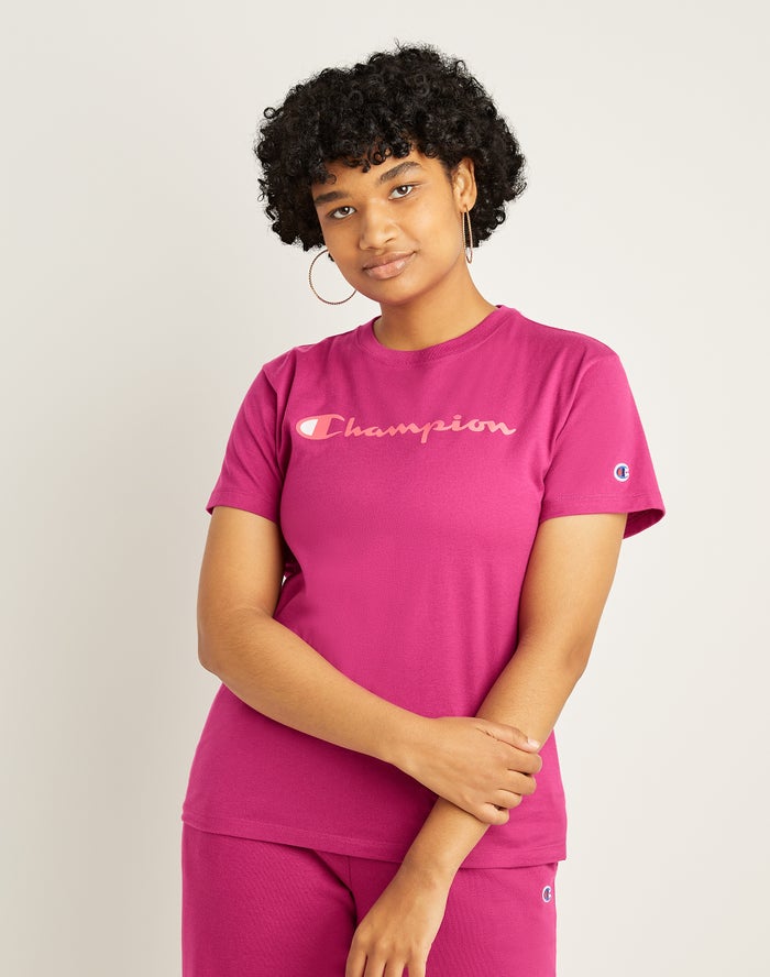 Camiseta Champion Mujer - Classic ( Rosas ) 3748201-IT